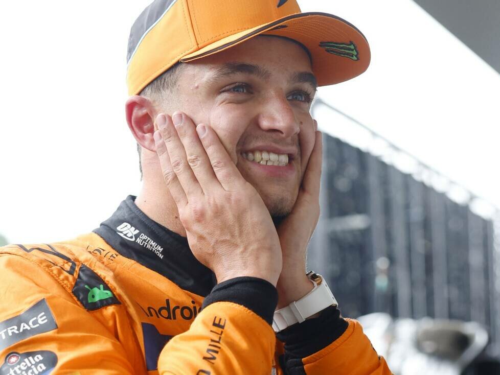 Lando Norris beim Formel-1-Rennwochenende in Brasilien 2024
