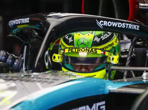 Lewis Hamilton hat aktuell kein Vertrauen in seinen Mercedes Titel-Bild zur News: Lewis Hamilton hat aktuell kein Vertrauen in seinen Mercedes