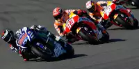 Jorge Lorenzo, Marc Marquez, Dani Pedrosa in Valencia 2015