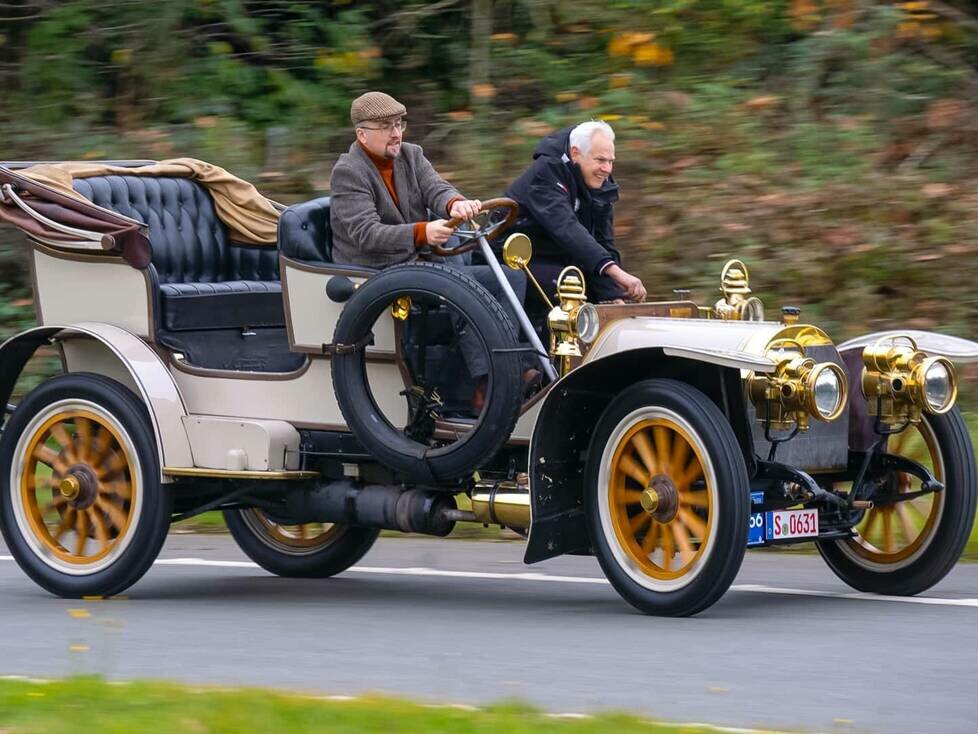 London to Brighton Veteran Car Run im Mercedes Simplex von 1904