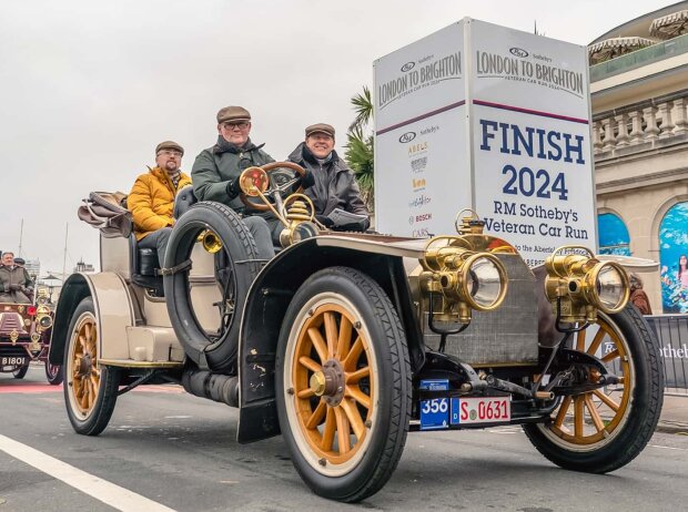 London to Brighton Veteran Car Run im Mercedes Simplex von 1904 London to Brighton Veteran Car Run im Mercedes Simplex von 1904