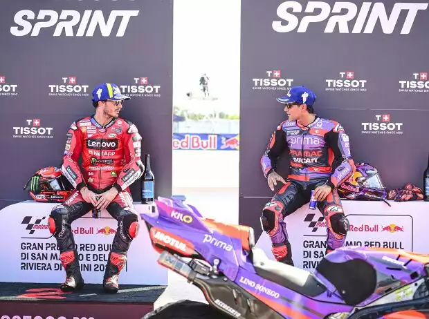 Jorge Martin, Francesco Bagnaia Titel-Bild zur News: Jorge Martin, Francesco Bagnaia