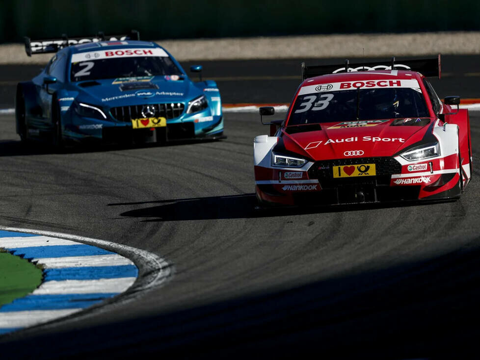 Rene Rast musste sich am Ende gegen Gary Paffett geschlagen geben