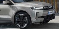 Dacia C-Segment-Modell (2025) als Rendering von Motor1.com