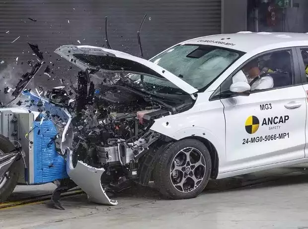 MG3 (2024) im Crashtest Titel-Bild zur News: MG3 (2024) im Crashtest
