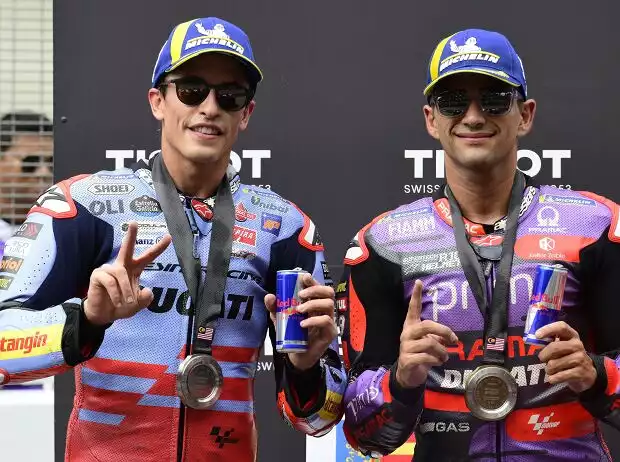 Marc Marquez, Jorge Martin Titel-Bild zur News: Marc Marquez, Jorge Martin