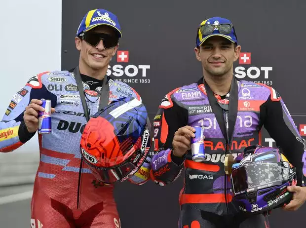 Titel-Bild zur News: Marc Marquez, Jorge Martin