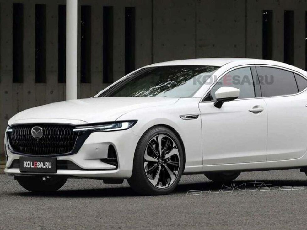 Mazda 6 (2023) im inoffiziellen Rendering von Kolesa