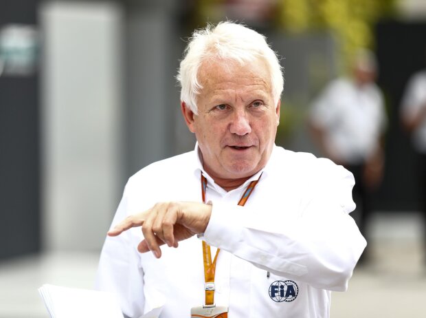 Charlie Whiting war über zwei Jahre lang Formel-1-Rennleiter Charlie Whiting war über zwei Jahre lang Formel-1-Rennleiter