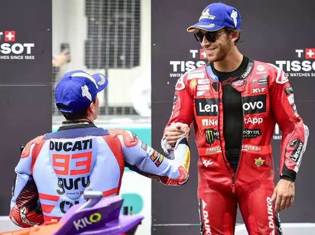 Titel-Bild zur News: Marc Marquez, Enea Bastianini