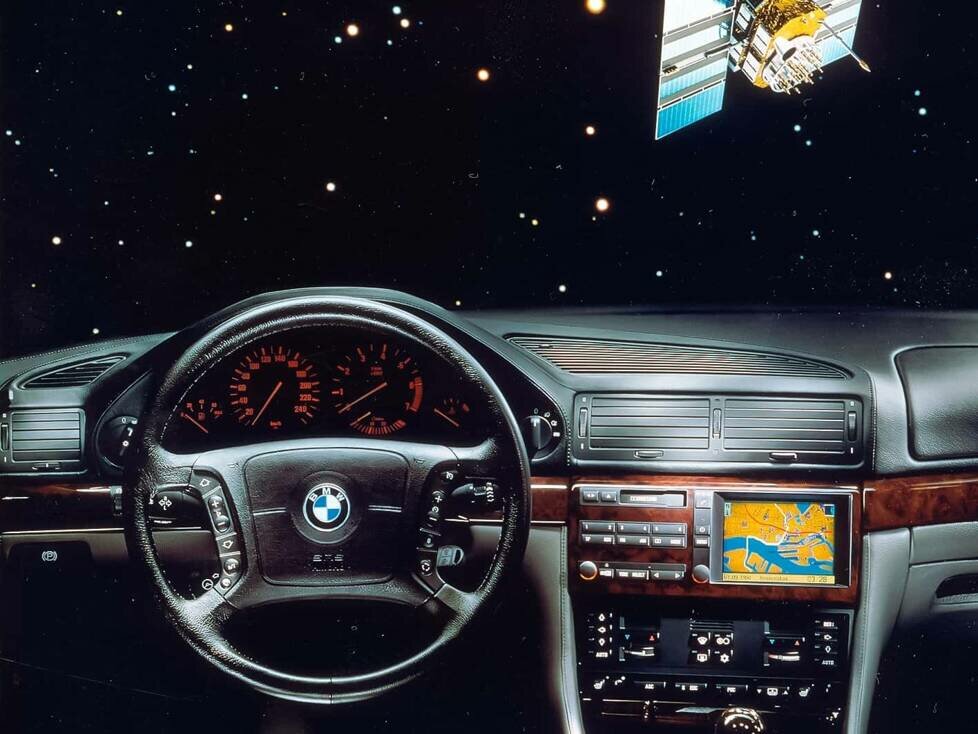 Cockpit des BMW 7er (E38, 1994-2001)