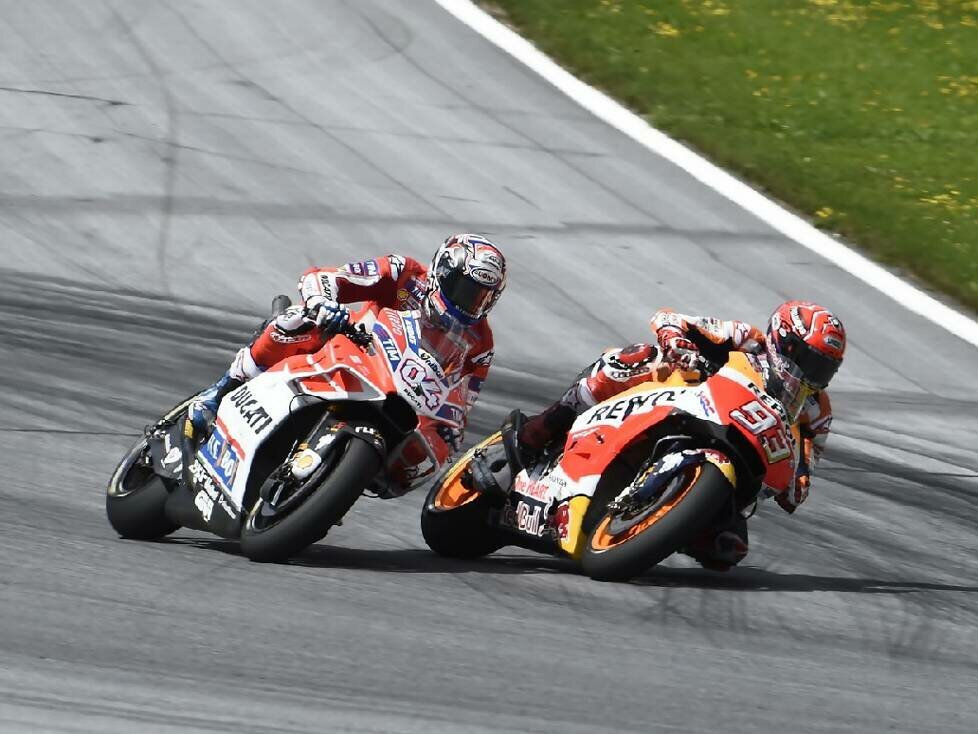 Andrea Dovizioso, Marc Marquez