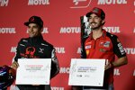Francesco Bagnaia (Ducati) und Jorge Martin (Pramac) 