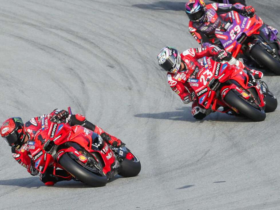 Francesco Bagnaia, Enea Bastianini, Jorge Martin