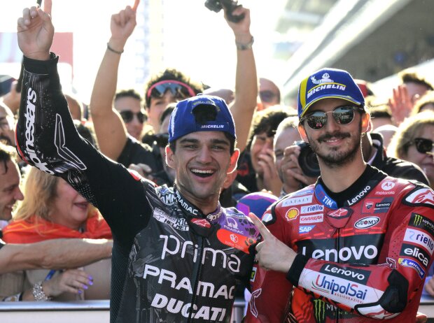 MootGP-Weltmeister 2024: Jorge Martin, mit Francesco Bagnaia MootGP-Weltmeister 2024: Jorge Martin, mit Francesco Bagnaia