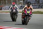 Joan Mir (Honda) und Aleix Espargaro (Honda)