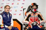Luca Marini (Honda) und Christian Pupulin