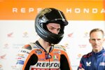 Joan Mir (Honda) und Alberto Puig