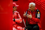 Marc Marquez (Ducati) und Davide Tardozzi
