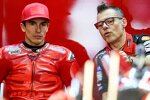 Marc Marquez (Ducati) und Marco Rigamonti