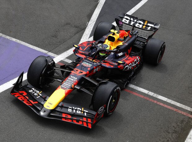 Isack Hadjar (Red Bull RB20) beim Formel-1-Rennen in Großbritannien 2024 Isack Hadjar (Red Bull RB20) beim Formel-1-Rennen in Großbritannien 2024