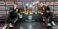 Tom Kalender und Elias Seppänen mit vielen neuen Pokalen für die Trophäensammlung
