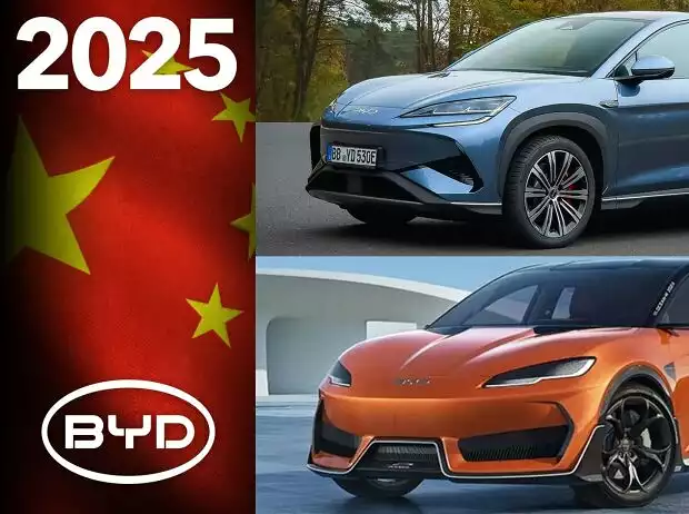BYD-Neuheiten 2025 Titel-Bild zur News: BYD-Neuheiten 2025