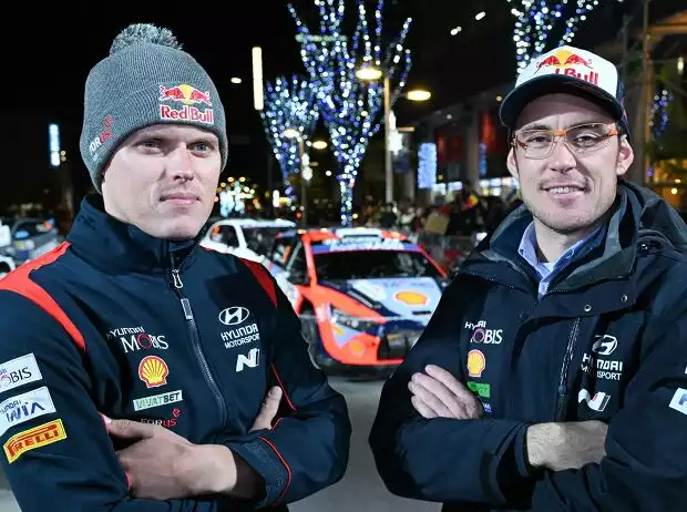 Ott Tänak, Thierry Neuville Titel-Bild zur News: Ott Tänak, Thierry Neuville