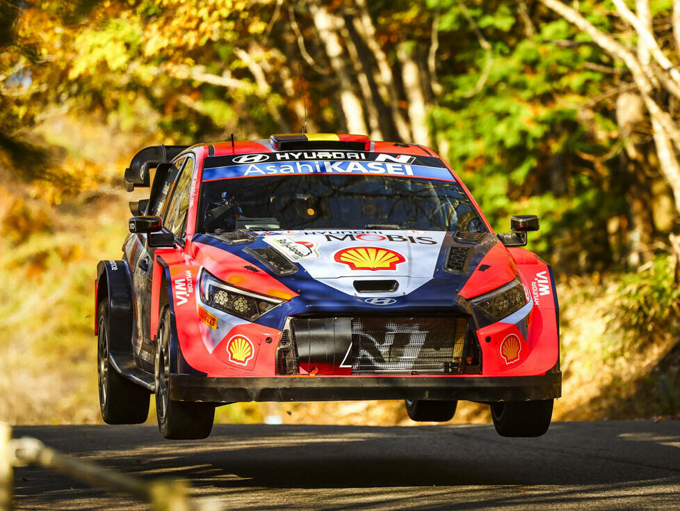 Thierry Neuville kämpfte am Freitag mit technischen Problemen