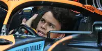 Nyck de Vries im McLaren-Cockpit