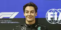 George Russell jubelt über seine Poleposition in Las Vegas
