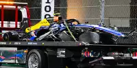 Franco Colapintos Unfall beim Formel-1-Rennen in Las Vegas 2024