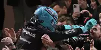 Bild zum Inhalt: Verstappen Weltmeister, aber: Mercedes feiert Doppelsieg in Las Vegas!