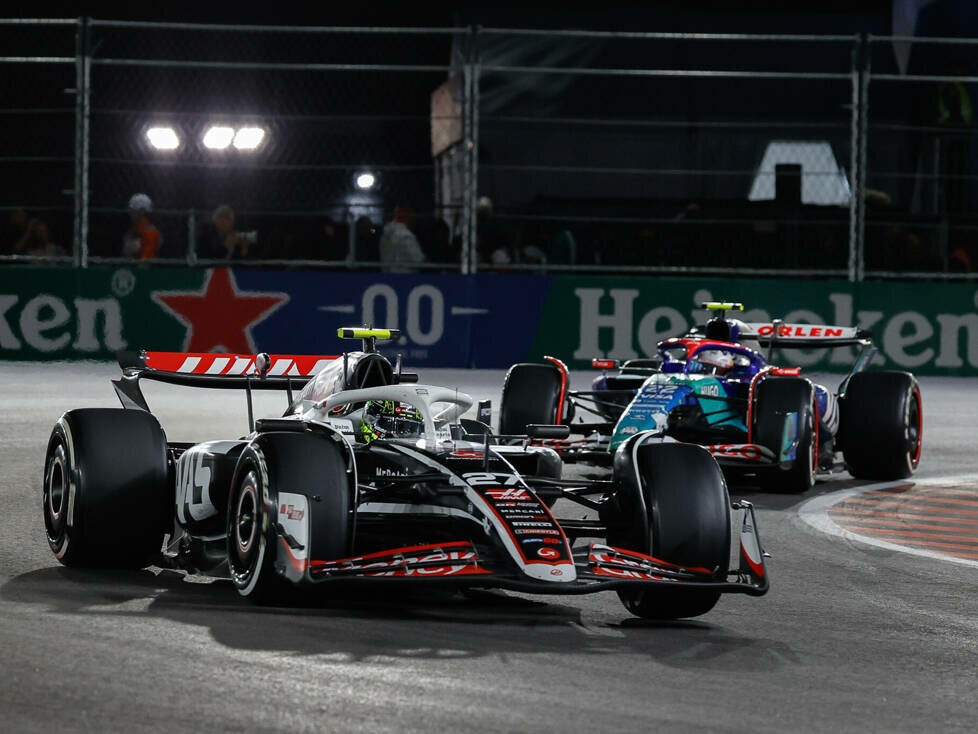 Nico Hülkenberg konnte Tsunoda hinter sich lassen