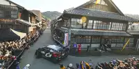 Zuschauer bei der Rallye Japan