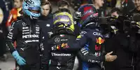 Bild zum Inhalt: "Freue mich wirklich für ihn": Hamilton würdigt Verstappens WM-Triumph