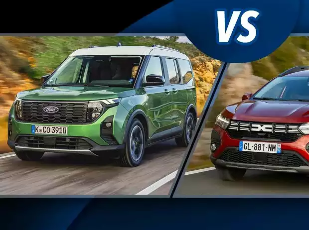 Ford Tourneo Courier vs. Dacia Jogger Titel-Bild zur News: Ford Tourneo Courier vs. Dacia Jogger