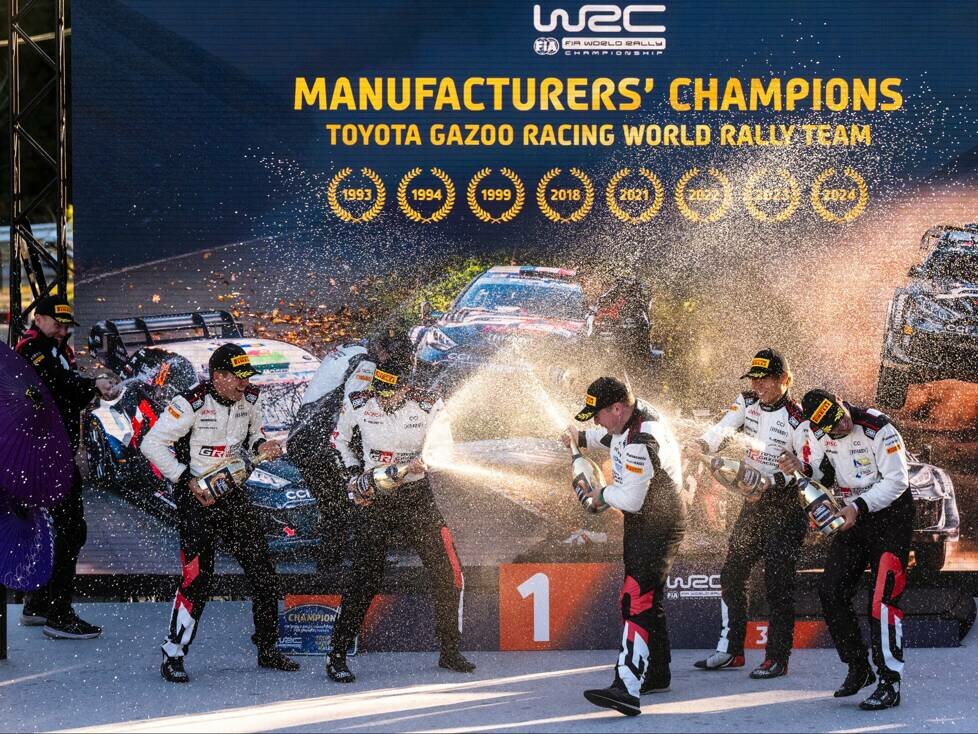 Elfyn Evans, Sebastien Ogier, Takamoto Katsuta, Thierry Neuville