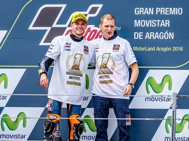 Brad Binder, Aki Ajo Brad Binder, Aki Ajo