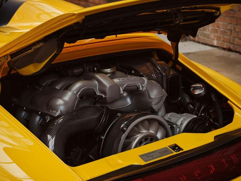 Motor eines Porsche 911 (Symbolbild)