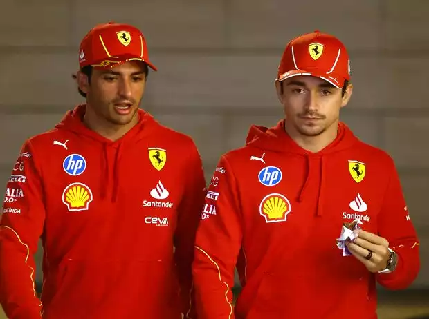 Carlos Sainz, Charles Leclerc Titel-Bild zur News: Carlos Sainz, Charles Leclerc