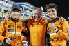 Bild zum Inhalt: Geschenk für Piastri im F1-Sprint: Norris geht in allerletzter Kurve vom Gas!