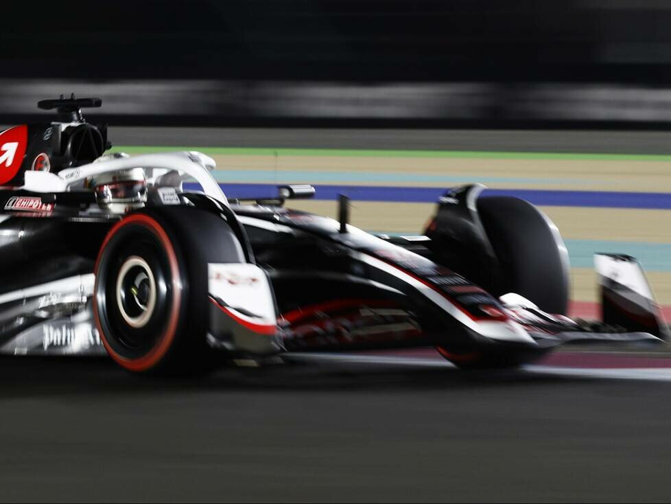 Kevin Magnussen im Haas VF-24 im Qualifying zum Katar-Grand-Prix 2024
