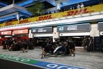 George Russell (Mercedes) und Lewis Hamilton (Mercedes) 
