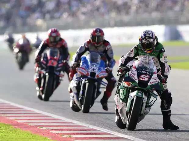 Johann Zarco, Raul Fernandez, Maverick Vinales Titel-Bild zur News: Johann Zarco, Raul Fernandez, Maverick Vinales