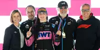 Susie Wolff, Oliver Oakes, Abbi Pulling, Flavio Briatore, Stefano Domenicali