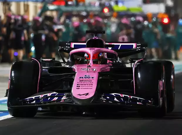 Esteban Ocon im Alpine A524 beim Formel-1-Rennen in Katar 2024 Titel-Bild zur News: Esteban Ocon im Alpine A524 beim Formel-1-Rennen in Katar 2024