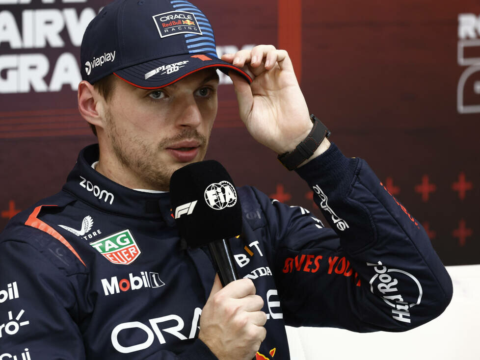 Max Verstappen (Red Bull) beim Formel-1-Rennen in Katar 2024