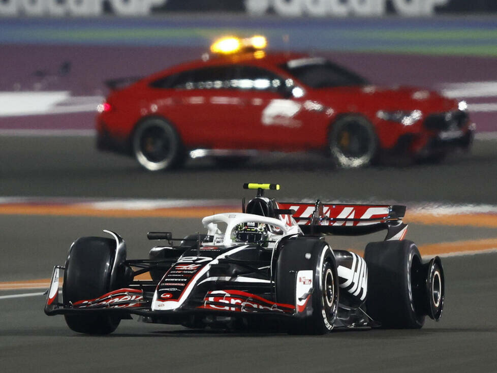 Kurz nach dem Start war das Rennen von Nico Hülkenberg zerstört