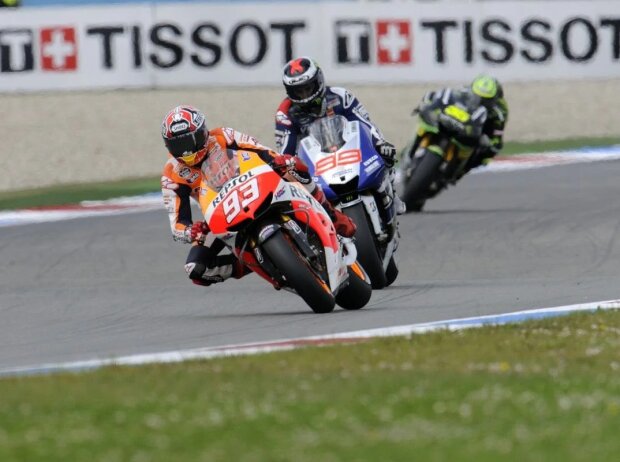 Marc Marquez, Jorge Lorenzo, Cal Crutchlow Marc Marquez, Jorge Lorenzo, Cal Crutchlow